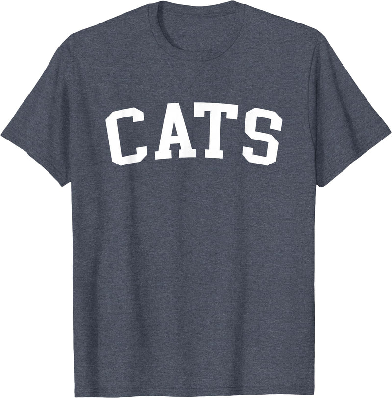 Cats - Style Cats T-Shirt - Heather Blue