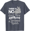 Funny Animals Cute Pet Bunny T-Shirt in Heather Blue