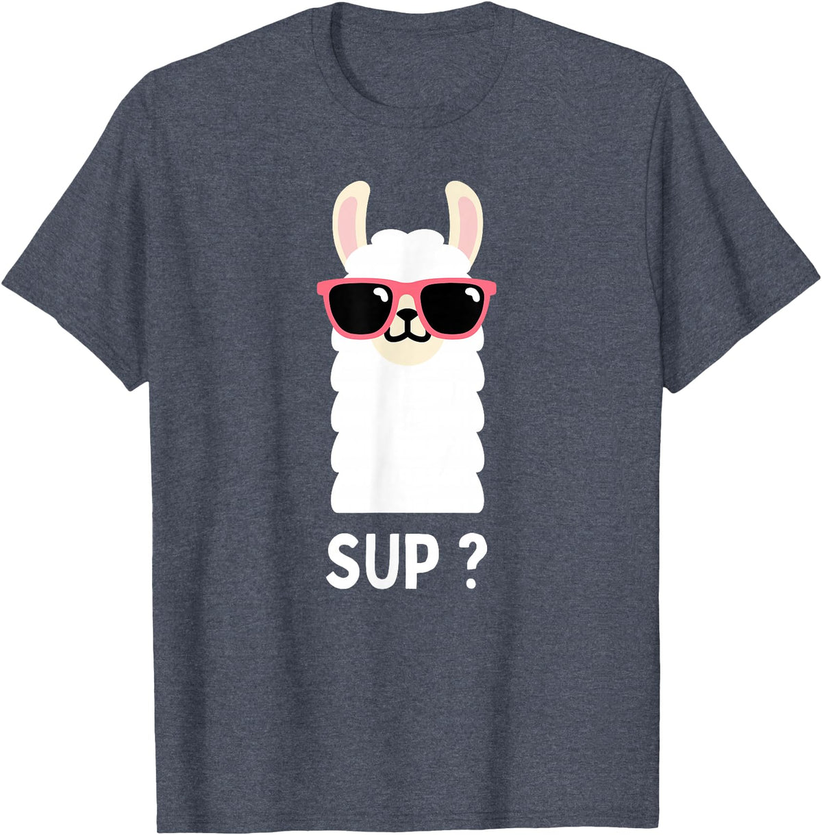 Llama Costume For Boys Funny Llama Kids T-Shirt - Heather Blue