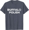 Buffalo Polish Shirts | 716 Polska Polish Smigus Dyngus Day T-Shirt - Heather Blue