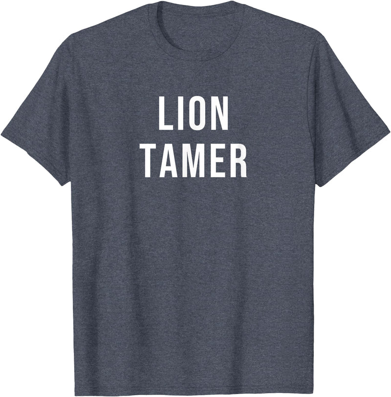 Lion Tamer T-Shirt - Heather Blue