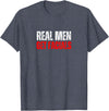 Funny Power Bottom Gay Bear Muscle Jock Daddy Hunk LGBTQ Real Men Get Facials Gay Pride Cruising - T-Shirt - Heather Blue