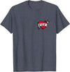 Mama Bear Tee Shirts Mom Heart Tattoo T-Shirt T-Shirt - Heather Blue