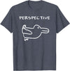 Wittgenstein Rabbit Duck - Philosopher T-Shirt in Heather Blue