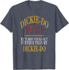 Dickie-Do Award My Tummy Sticks Out Further Than Quote T-Shirt - Heather Blue