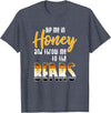 Bear Community - Schwule Bären CSD Dip me in Honey - CSD Gay Bears T-Shirt - Heather Blue