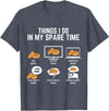 Bagel Thing I do in My Spare time Classic T-Shirt - Heather Blue