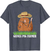 Guinea Pig Gift Idea Guinea Pig Lover Pet Cavy Guinea Pig Farmer Graphic Guinea Pig Owner Pets Animals T-Shirt - Heather Blue