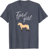 Fjord Horse apparel Fjord Horse, Norwegian Fjord Horse T-Shirt - Heather Blue