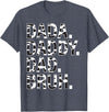 Highland Cow Dad Shirt Dad Cow Print Father's Day Dad Dada Daddy Bruh Papa Cow Daddy Love Cows Dad Cow Print T-Shirt -
