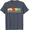 Funny Guinea Pig Shirts Retro Vintage Guinea Pig - Pet Owner Animal Lover T-Shirt - Heather Blue