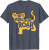 Lion Whisperer Wildlife Animal SteMi Apparel I'm Working On My Roar Lion Whisperer Safari Wildlife Animal T-Shirt - Heather Blue