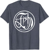 ceroveinticuatro Fish T-Shirt - Heather Blue