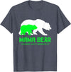 Cerebral Palsy Awareness T-Shirt Mama Bear Cerebral Palsy Awareness Shirt For Women Men T-Shirt - Heather Blue