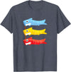 Children's Day Japan Gifts Children's Day Japan Carp Fish Japanese Boys Day Koinobori T-Shirt - Heather Blue