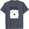 Coca-Cola Company Coca Cola Polar Bear Logo T-Shirt - Heather Blue
