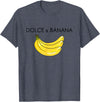 Banana Design costume for Fashion Lover Funny Banana Graphic Humor Sarcasm Fashion Trend T-Shirt - Heather Blue