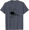Funny Pigeon Apparel Tee Co. Stay Coo Pigeon Cool Bird Lovers Funny Bird Meme Saying T-Shirt - Heather Blue
