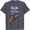 Strange Planet Apparel Bubby Bear and the Magic Tractor T-Shirt - Heather Blue