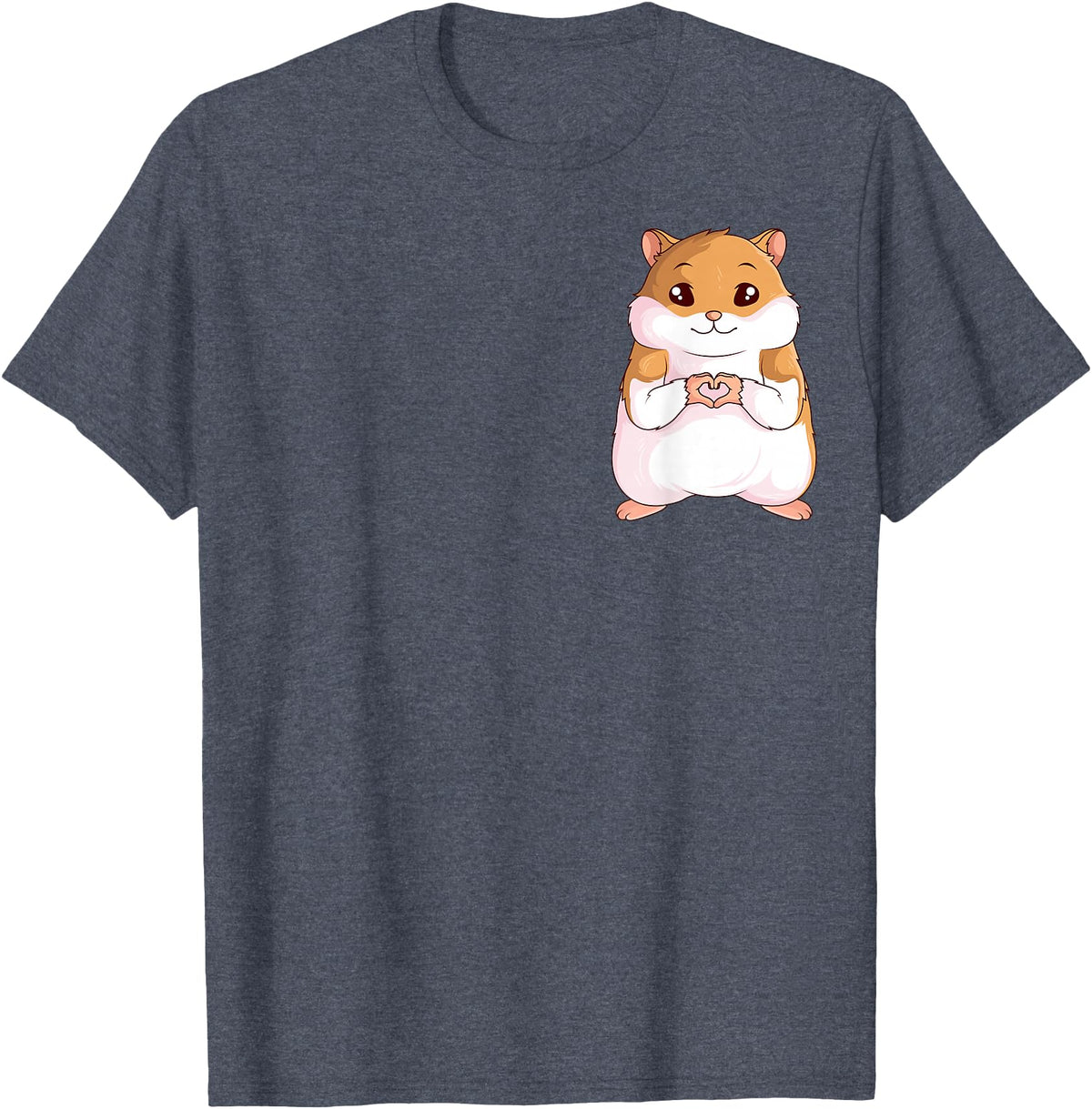 Hamster Children Boys Girls T-Shirt - Heather Blue