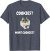 What Cookies Dwarf Hamster Funny Meme T-Shirt - Heather Blue