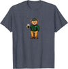 St Patricks Day Bear t -shir t St Patricks Day Bear T-Shirt - Heather Blue