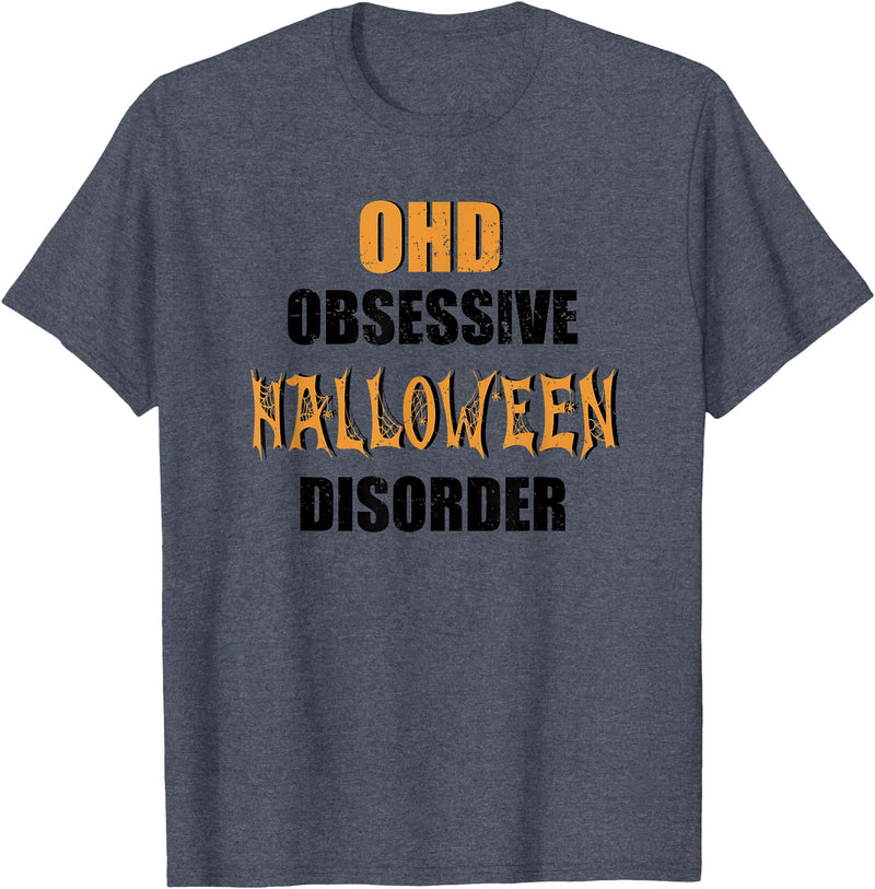 ANC Halloween Shirts OHD Obsessive Halloween Disorder Shirt - Heather Blue