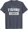 Fishing Coach Clothing Fishing Coach Vintage Fishing T-Shirt - Heather Blue