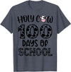 Holy Cow 100 Days Of School teachers Students Kids T-Shirt - Heather Blue