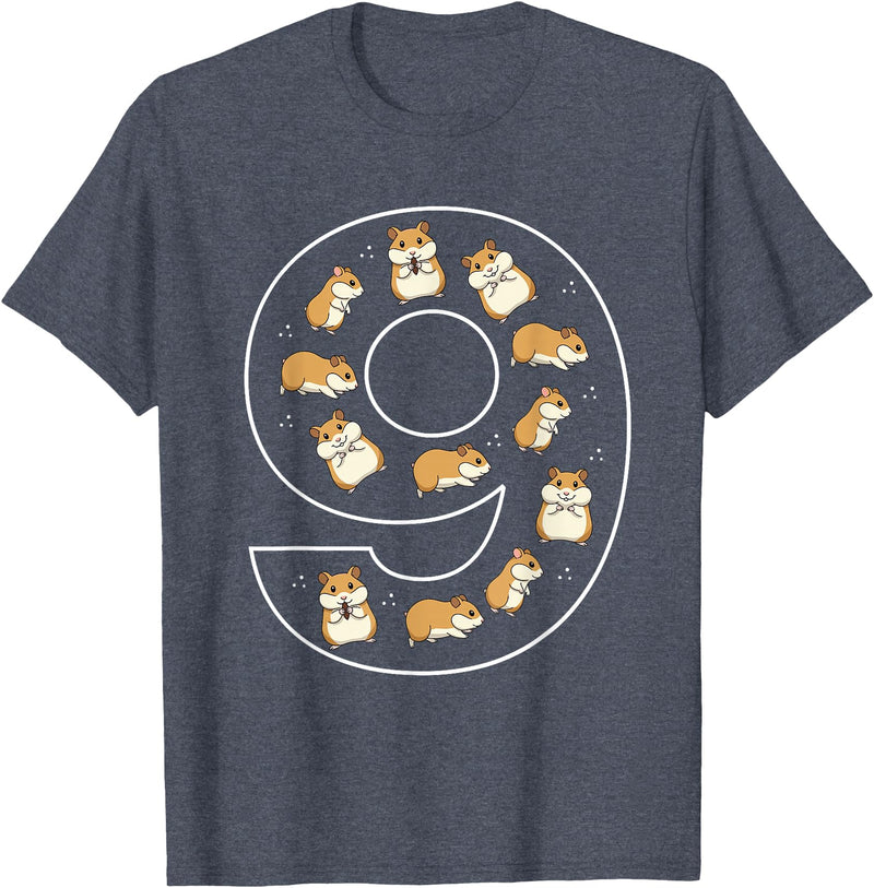 Guinea Pig T-Shirt - Heather Blue