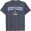Official High School Fan Gear Summit Academy Bears T-Shirt - Heather Blue