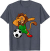 Lovers Maroc Berber culture Morocco Royal Lion for moroccan football lovers T-Shirt - Heather Blue