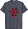 Christmas Snowflake buffalo plaid Holiday gifts Christmas snowflake buffalo plaid Holiday gift fun Winter T-Shirt - Heather