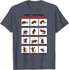 Bearmageddon Basic Bear Attacks Shirt T-Shirt - Heather Blue
