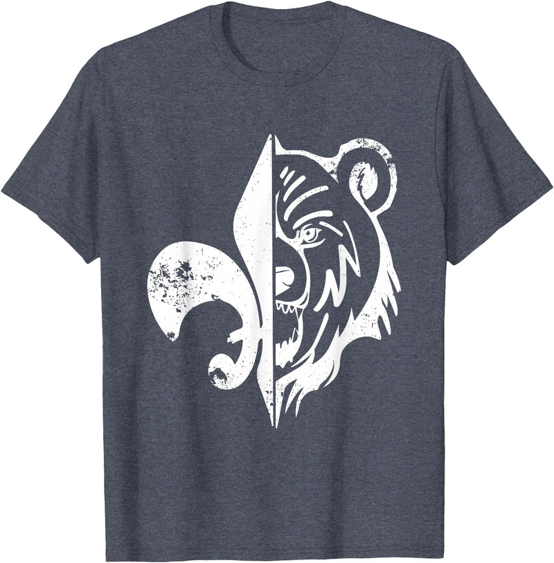 Pfadfinder Bär Scout Bear for Scouts T-Shirt - Heather Blue