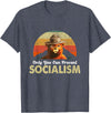 Camping Bear - Vote 2020 Gift - DressedForDuty Only You Can Prevent Socialism - Camping Bear - Vote 2020 T-Shirt - Heather Blue