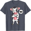 Funny Cow Lover & Owner Gift Ideas Cow Farmer Kids Boys Girls Womens T-Shirt - Heather Blue