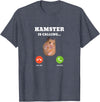 Hamster Meme is Calling T-Shirt - Heather Blue