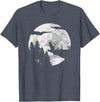 Guinea Pig Gifts & Accessories Guinea Pig Pet - Full Moon Guinea Pig T-Shirt - Heather Blue