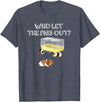 Guinea Pig Fan Gift Designs Who let the Pigs out I Funny Guinea Pig T-Shirt - Heather Blue