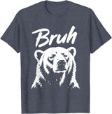 Bruh Polar Bear Meme Face T-Shirt
