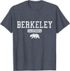Berkeley California - Apparel & Gifts Berkeley California Bear Pride Vintage T-Shirt - Heather Blue