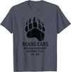 National Park Gifts Bears Ears National Monument Blanding Utah T-Shirt - Heather Blue