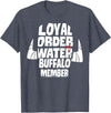 The Flintstones Loyal Order Of Water Buffalo Member T-Shirt - Heather Blue