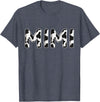 Cow Pattern Print Family Matching Birthday Shirts Cow Mimi Birthday Family Matching Mothers Day Boy Girl Farm T-Shirt -