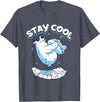 Stay Cool Polar Bear Arctic North Pole Gift Stay Cool | Polar Bear | Arctic North Pole T-Shirt - Heather Blue