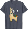 Llama Lover Ideas For Spanish Hispanic Mom Llama Mia Spanish Mom Mamá Mother’s Day Funny T-Shirt - Heather Blue