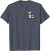 Llama Alpaca Gifts By Skizzenmonster Hipster Llama & Sloth With Sunglasses T-Shirt - Heather Blue