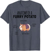 Sweet Anatomy of a Furry Potato Guinea Pig Gifts Anatomy Of A Furry Potato Guinea Pig Lover T-Shirt - Heather Blue
