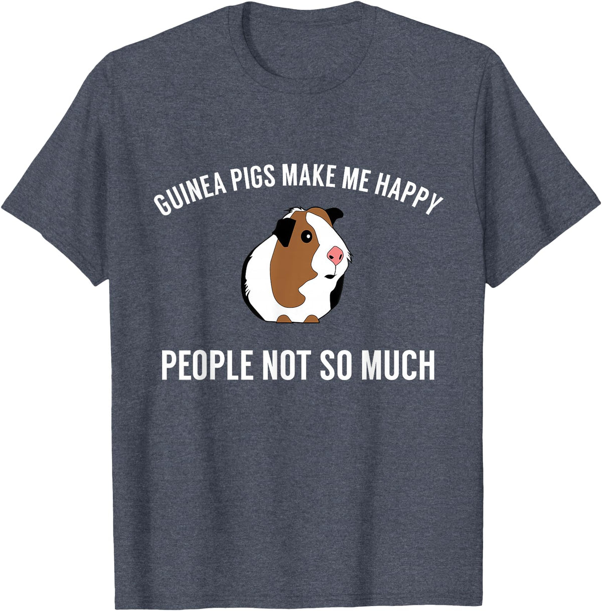 Guinea Pig Accessories & Gifts Funny Guinea Pig Tshirt Gift | Guinea Pig Tee T-Shirt - Heather Blue